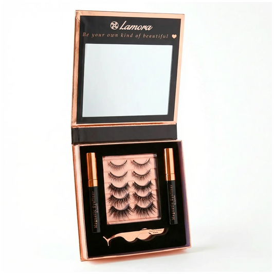 Magnetic Eyelashes Set - Lamora Beauty