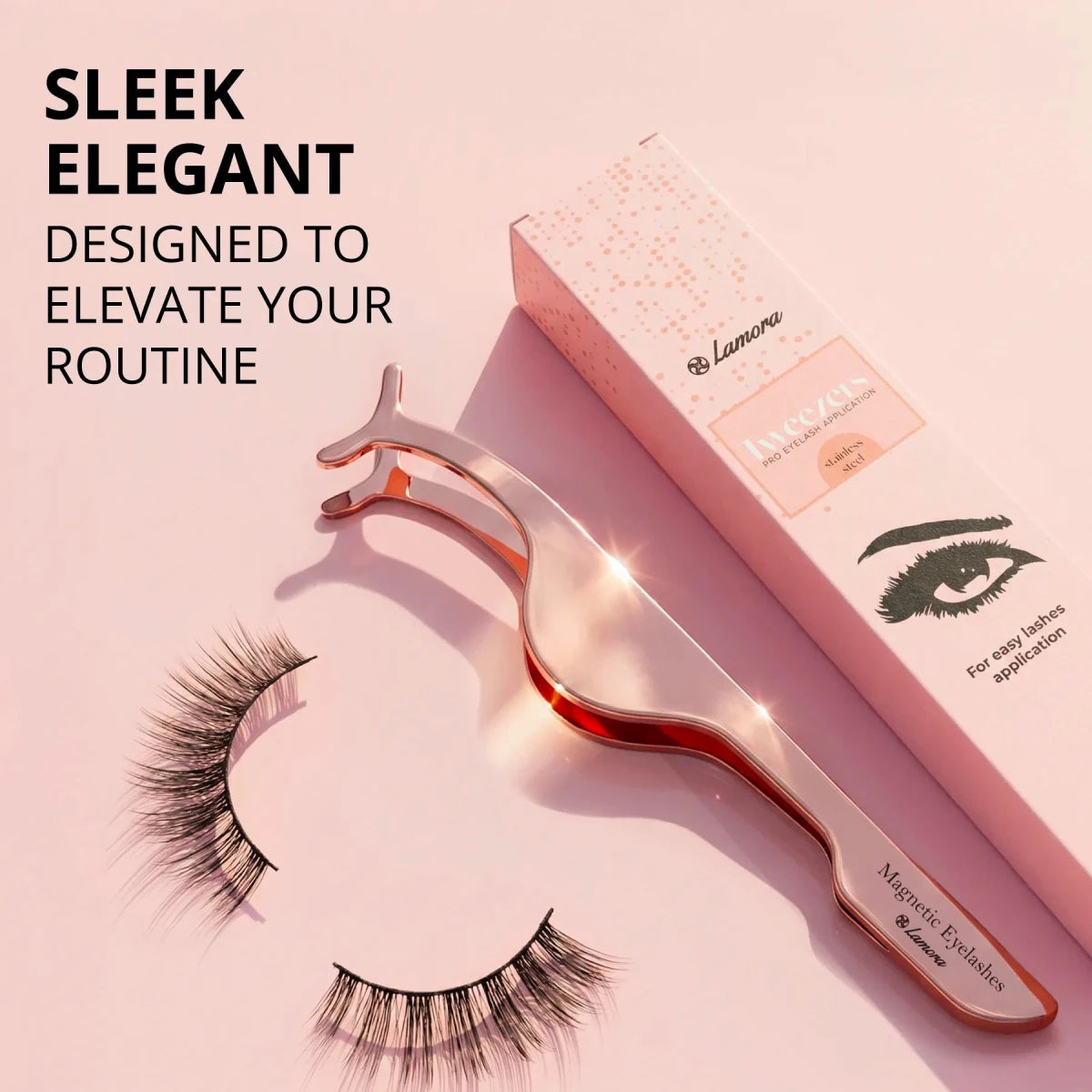 Tweezer For False Lashes - Lamora Beauty