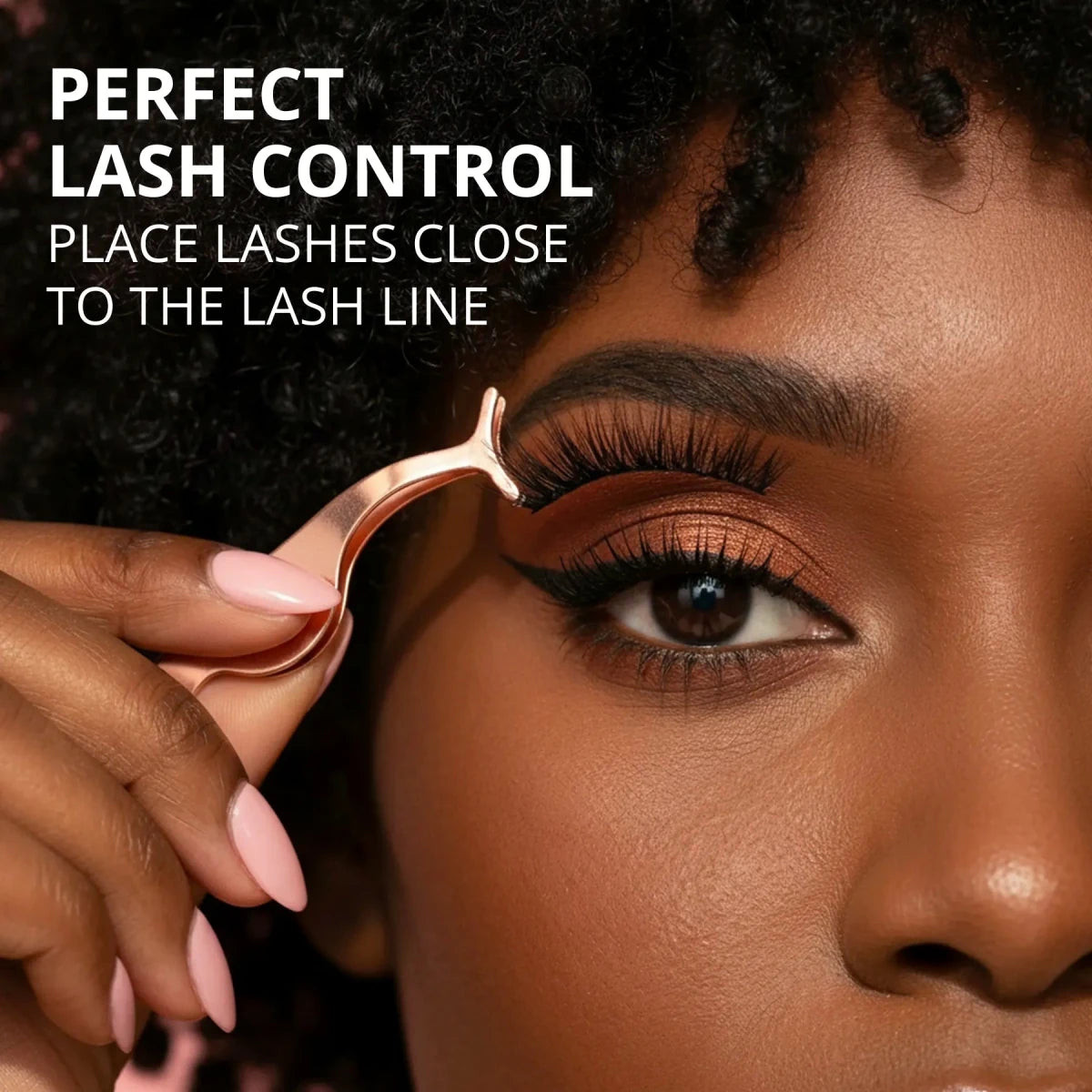 Tweezer For False Lashes - Lamora Beauty