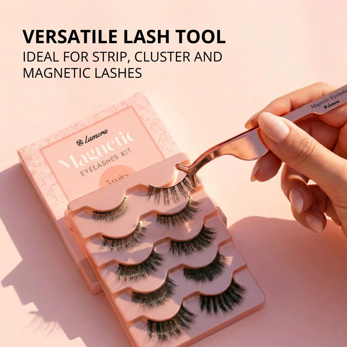 Tweezer For False Lashes - Lamora Beauty