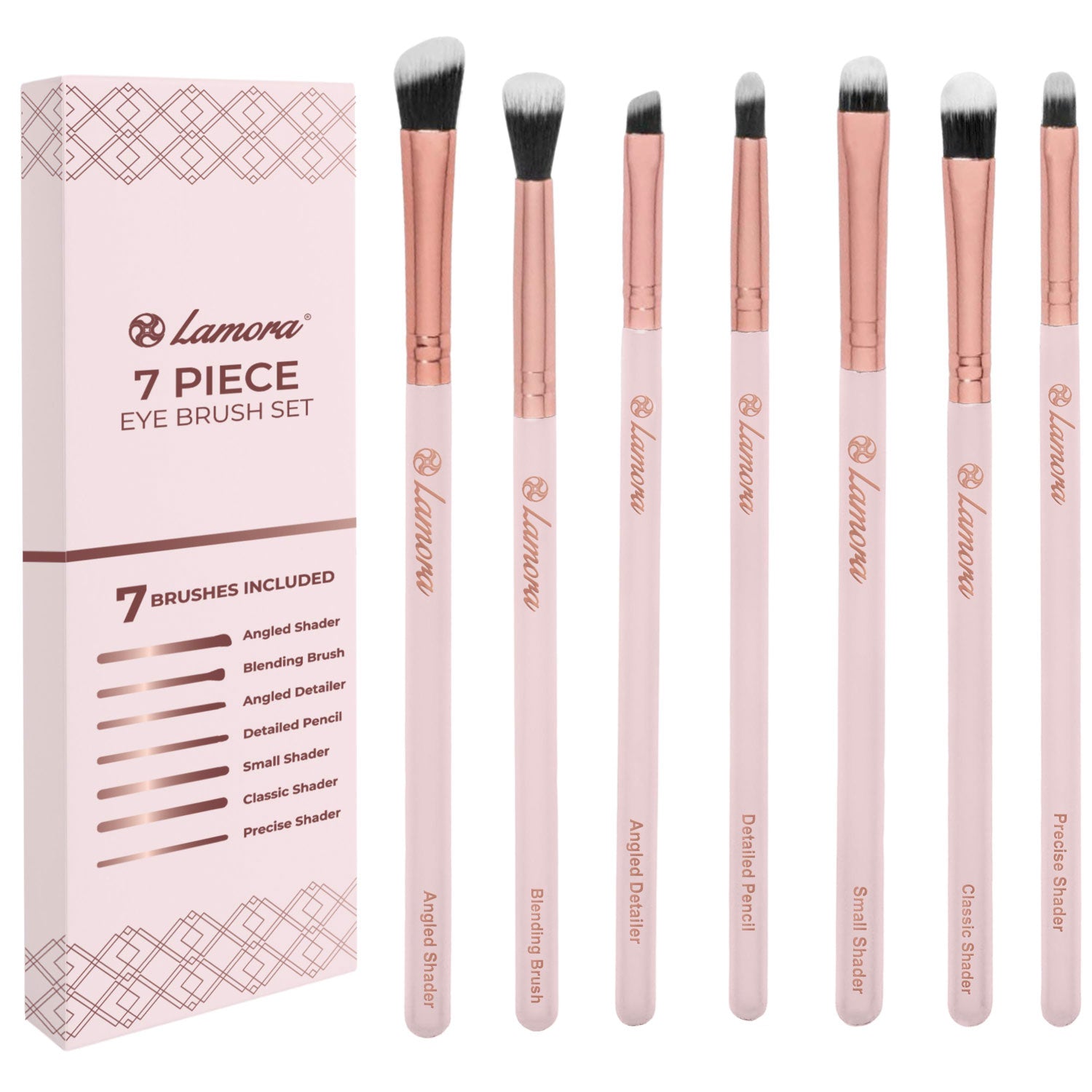 Eyeshadow Brush Set Rose Gold UK