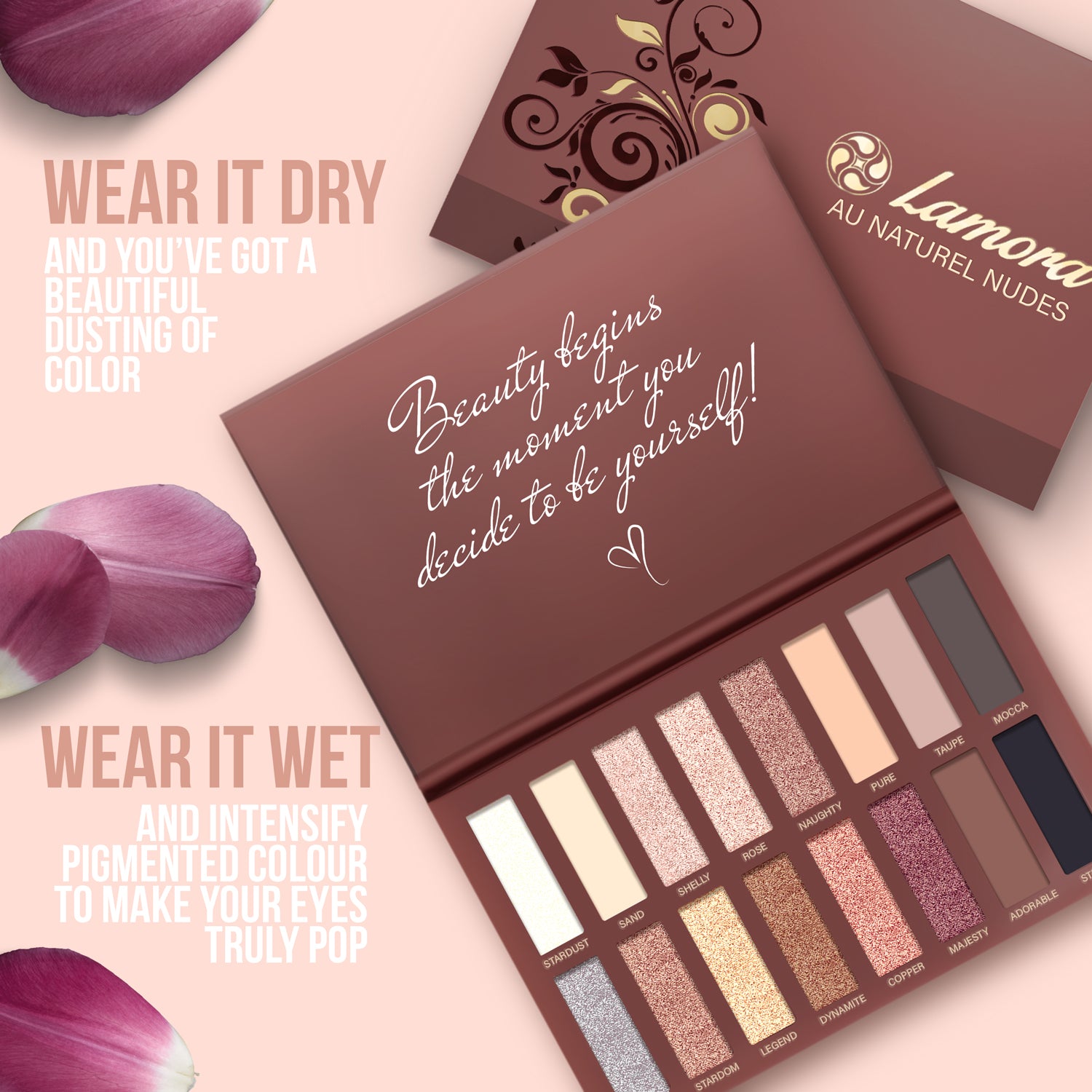 Au Naturel Lidschatten Palette