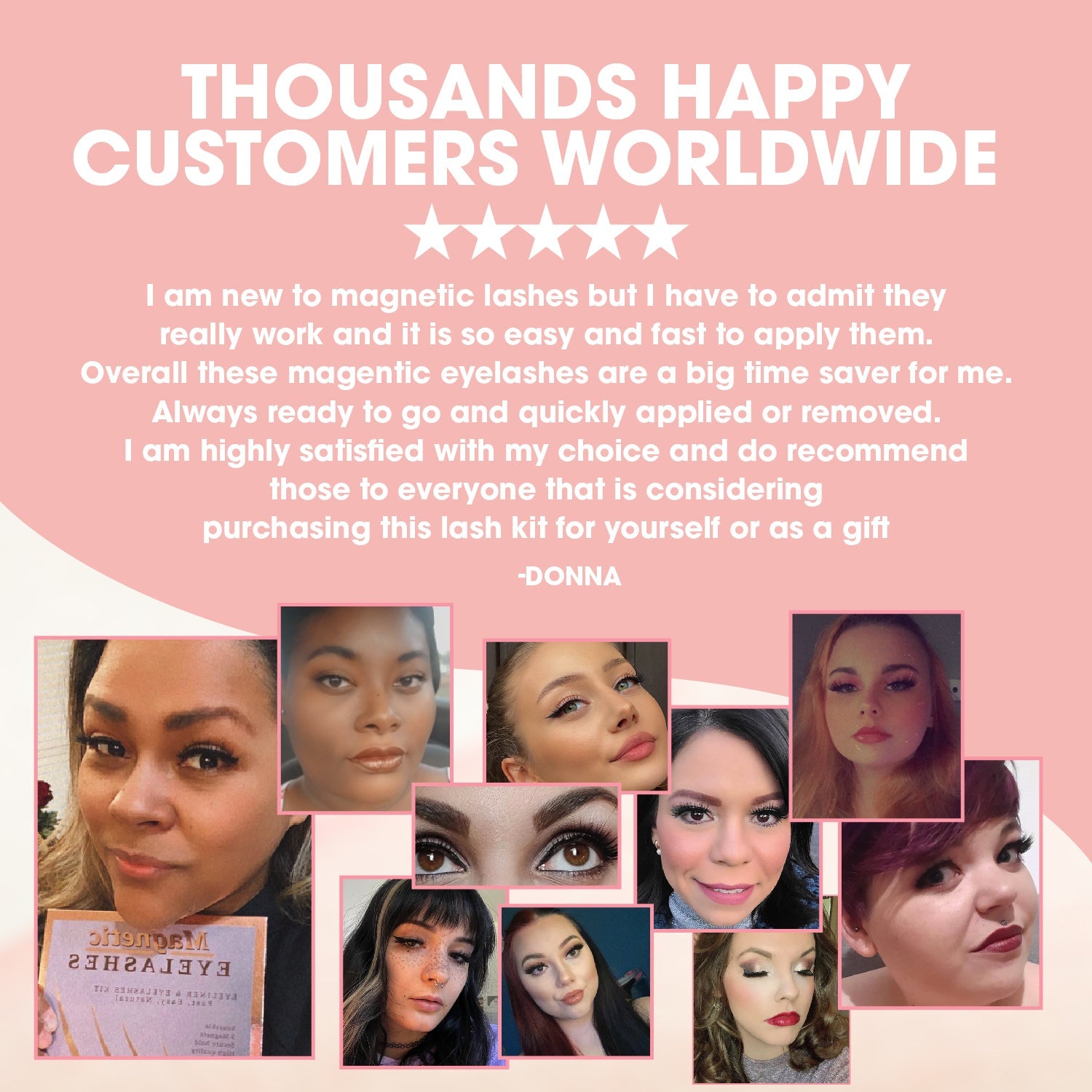 Magnetic Eyelashes Set UK
