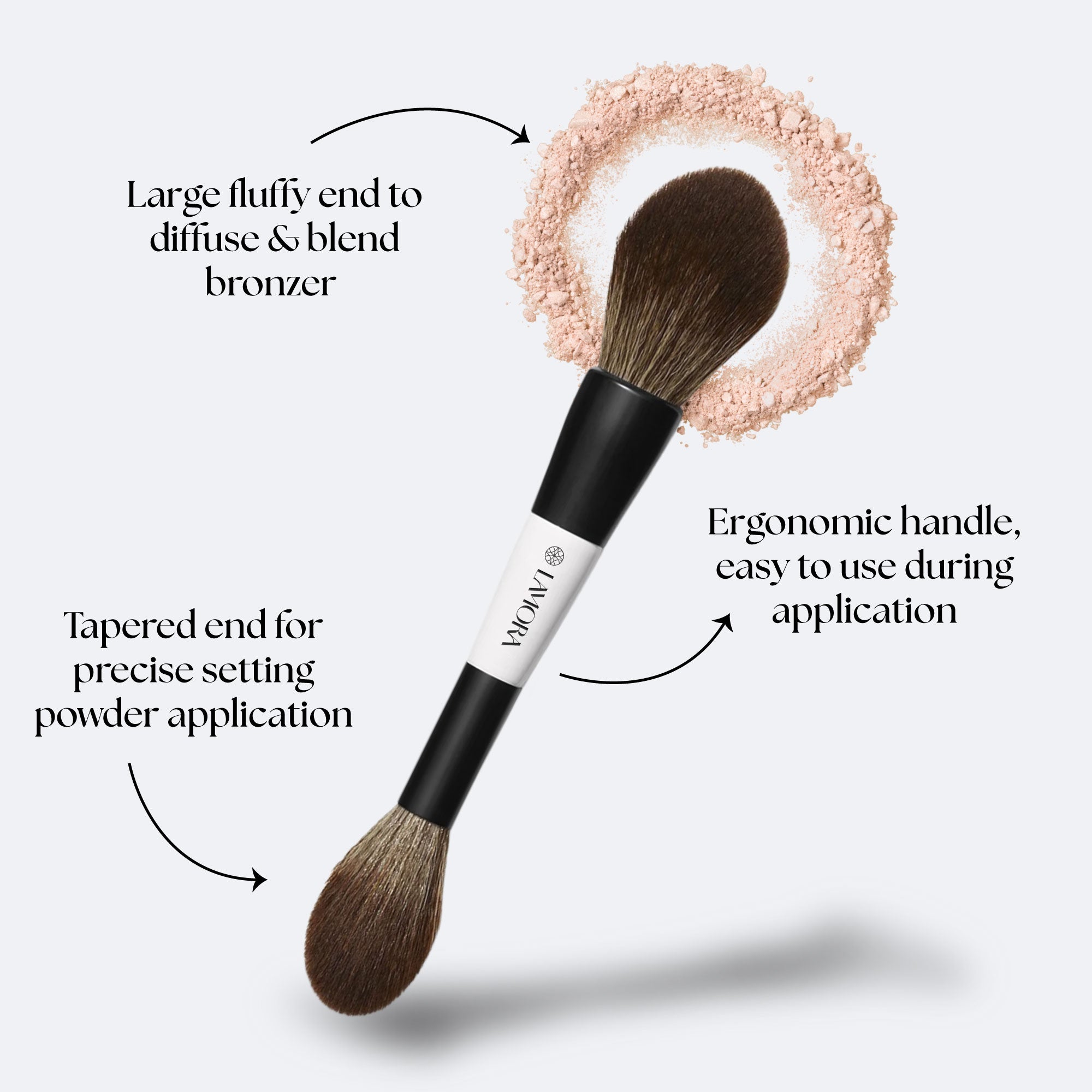 Powder & Bronzer Duo Brush US