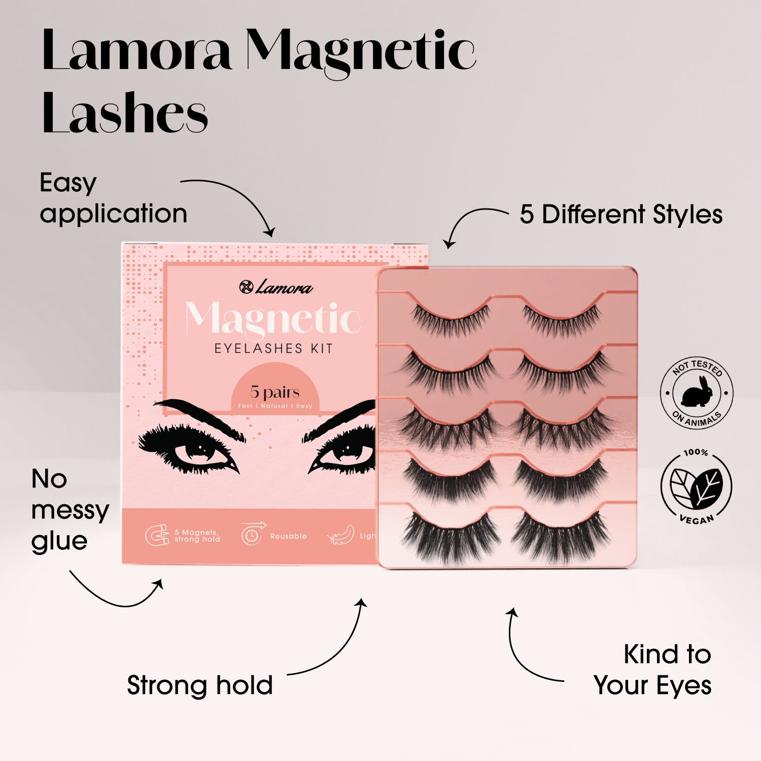 Magnetic Eyelashes Set