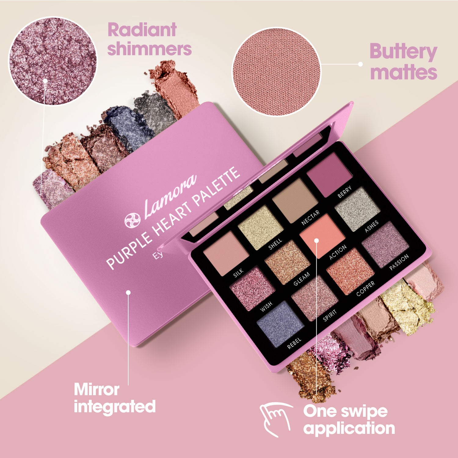 Eyeshadow Palette Purple