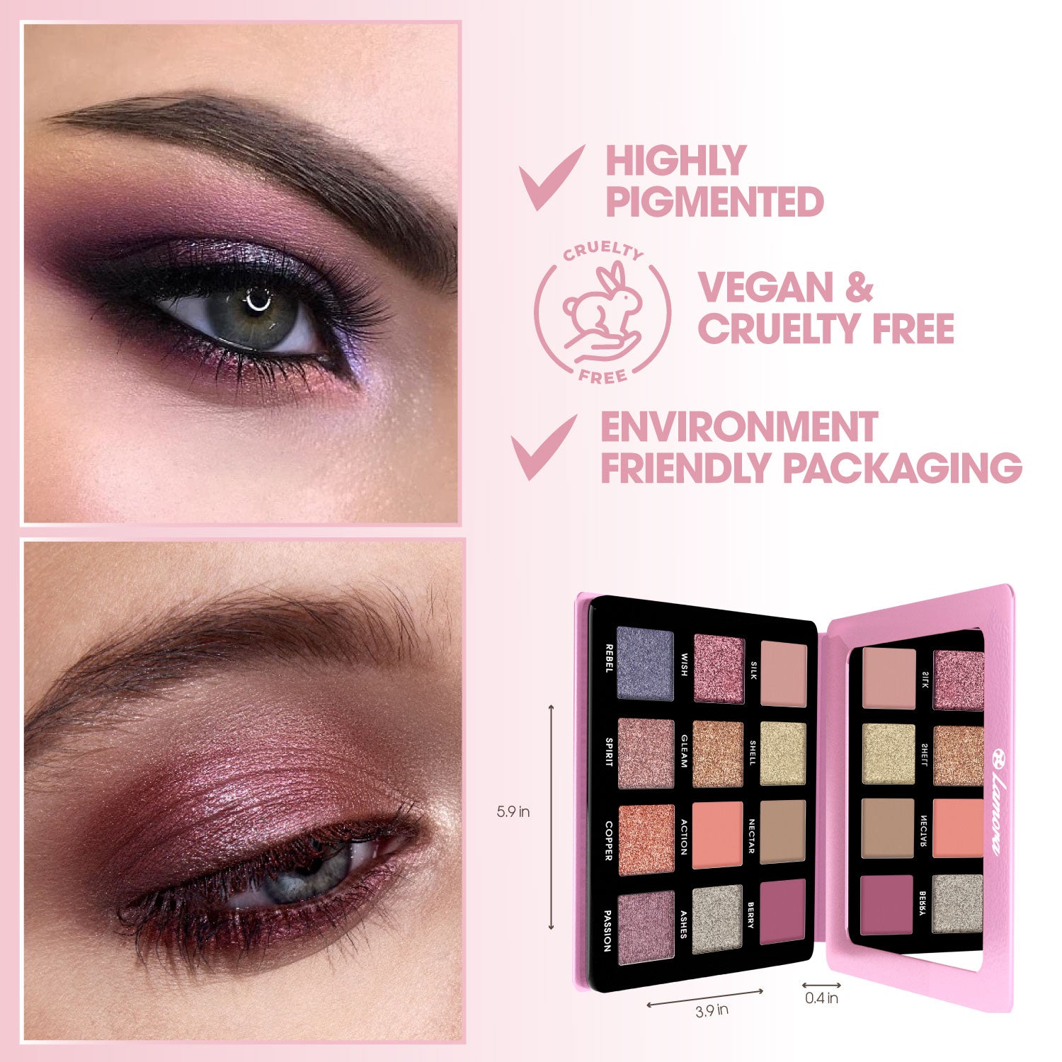 Eyeshadow Palette Purple