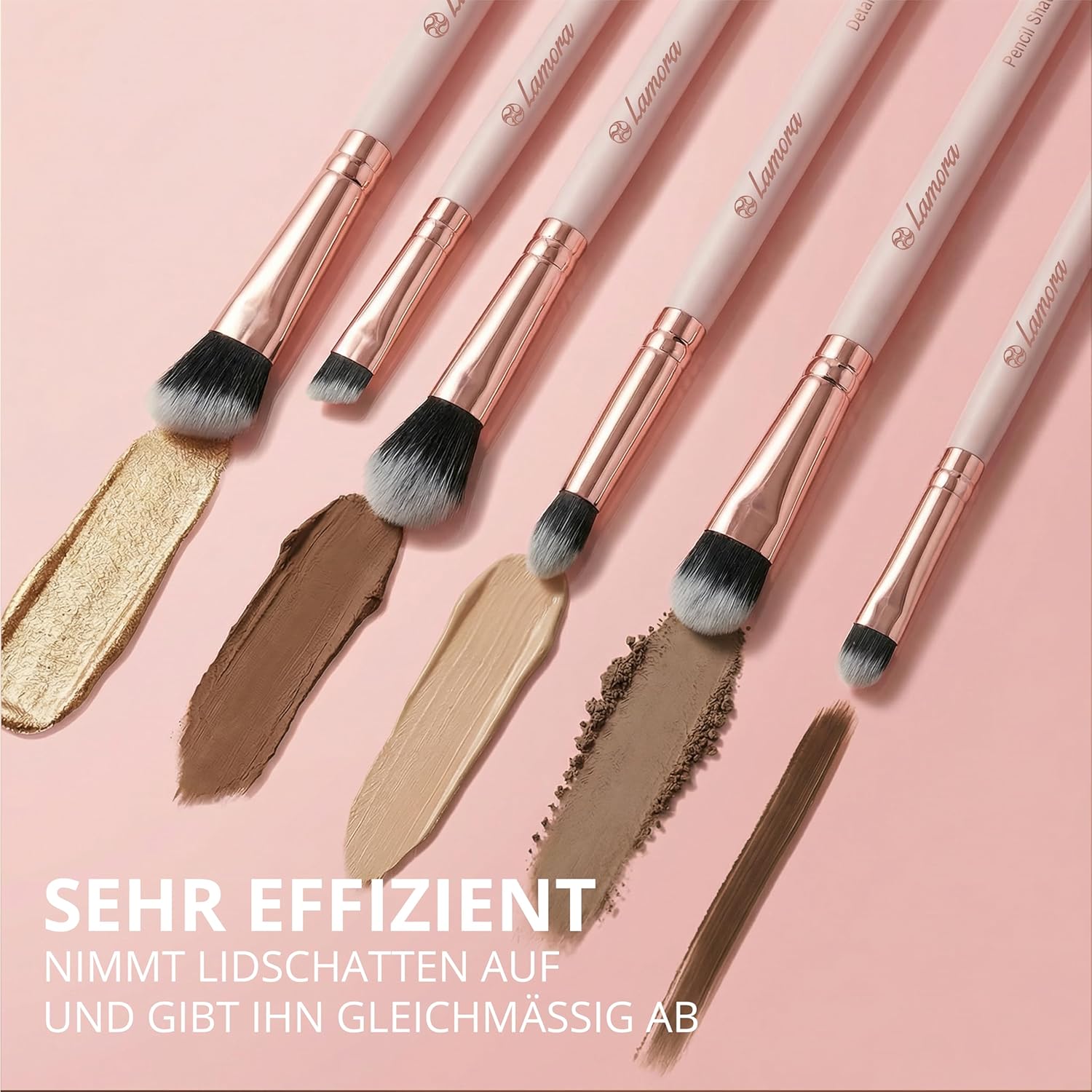 Lidschatten Pinselset - Lamora Beauty