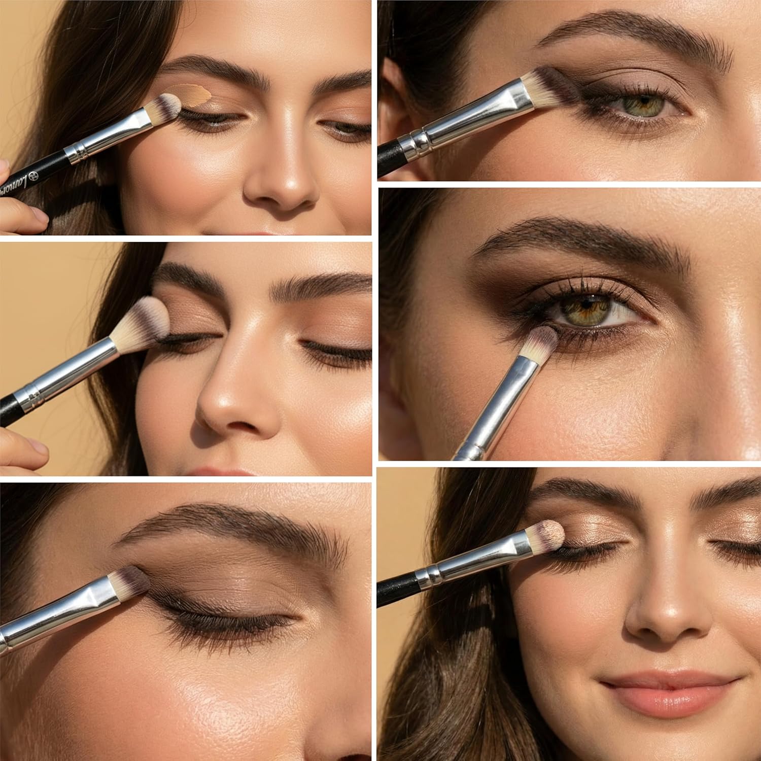 Lidschatten Pinselset - Lamora Beauty