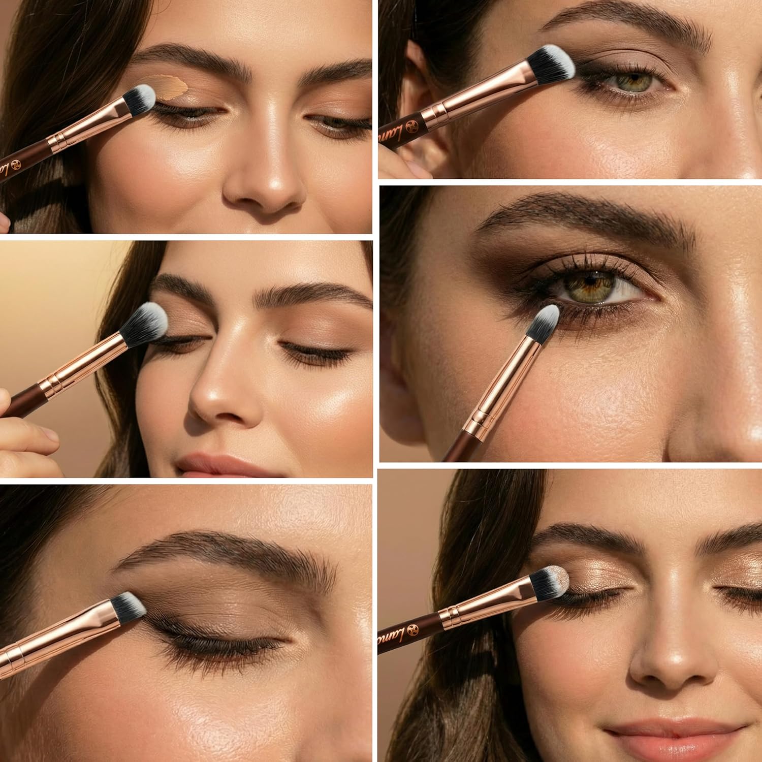 Lidschatten Pinselset - Lamora Beauty