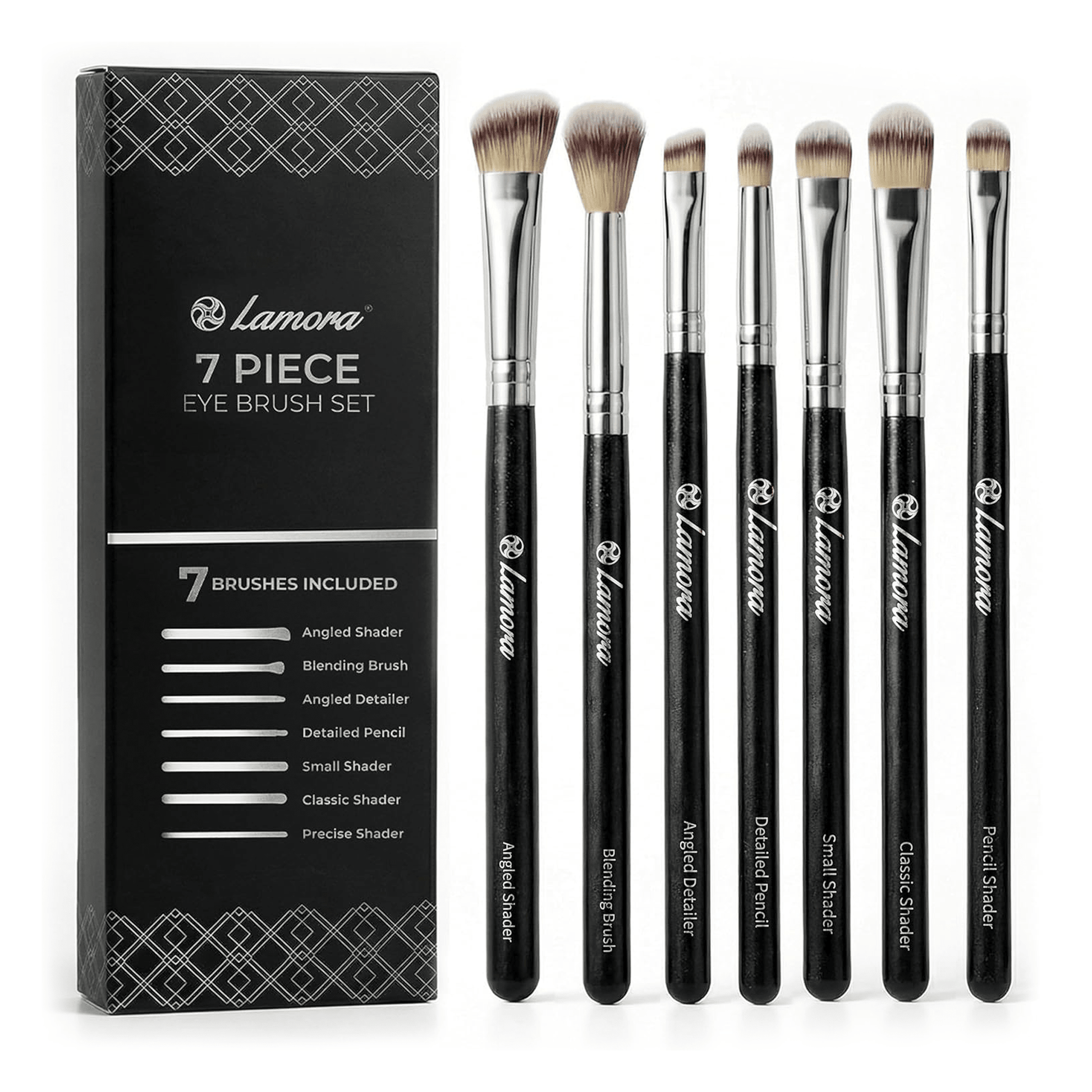 Lidschatten Pinselset - Lamora Beauty
