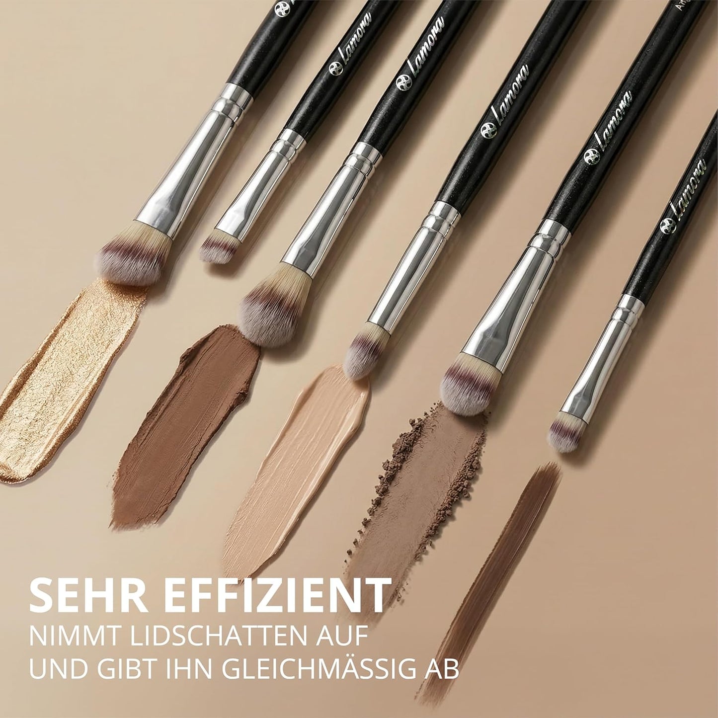 Lidschatten Pinselset - Lamora Beauty