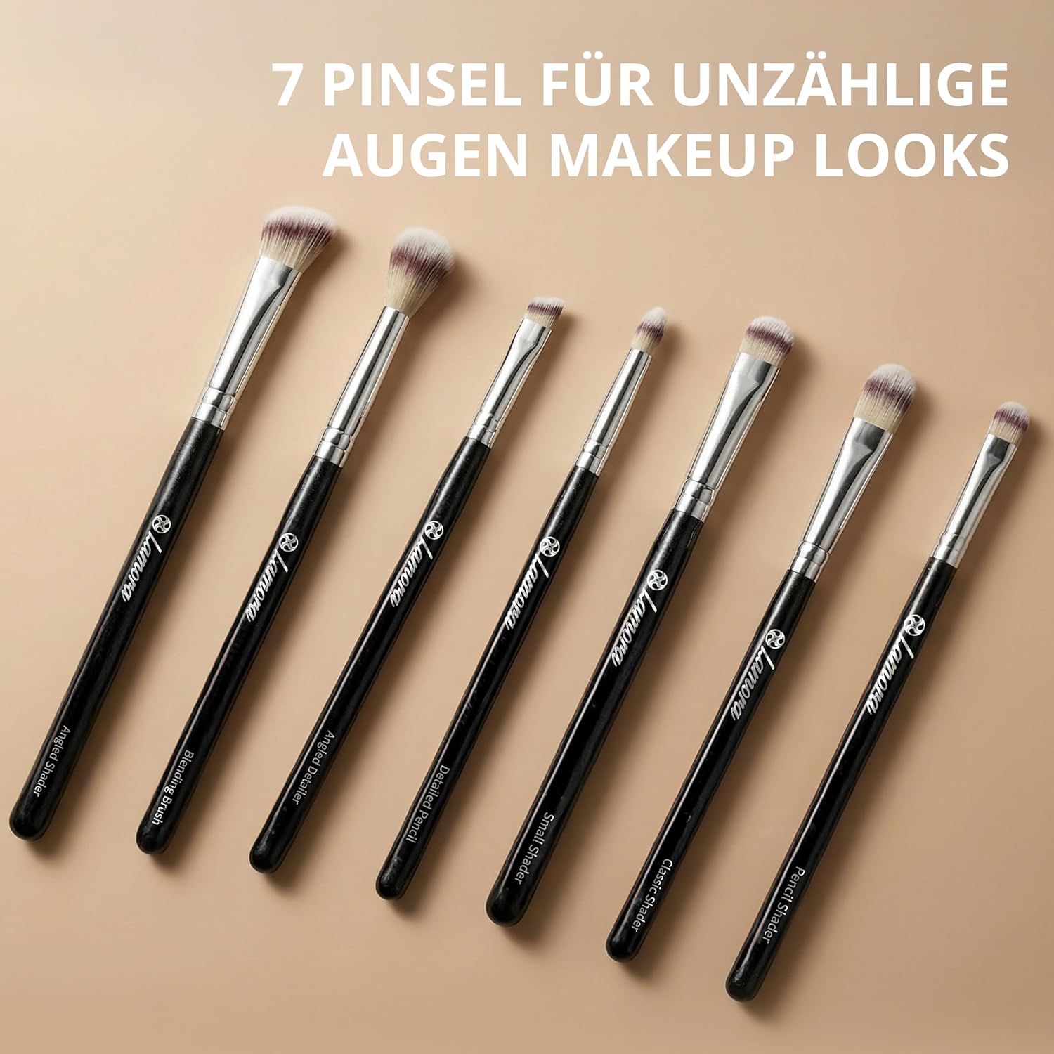 Lidschatten Pinselset - Lamora Beauty