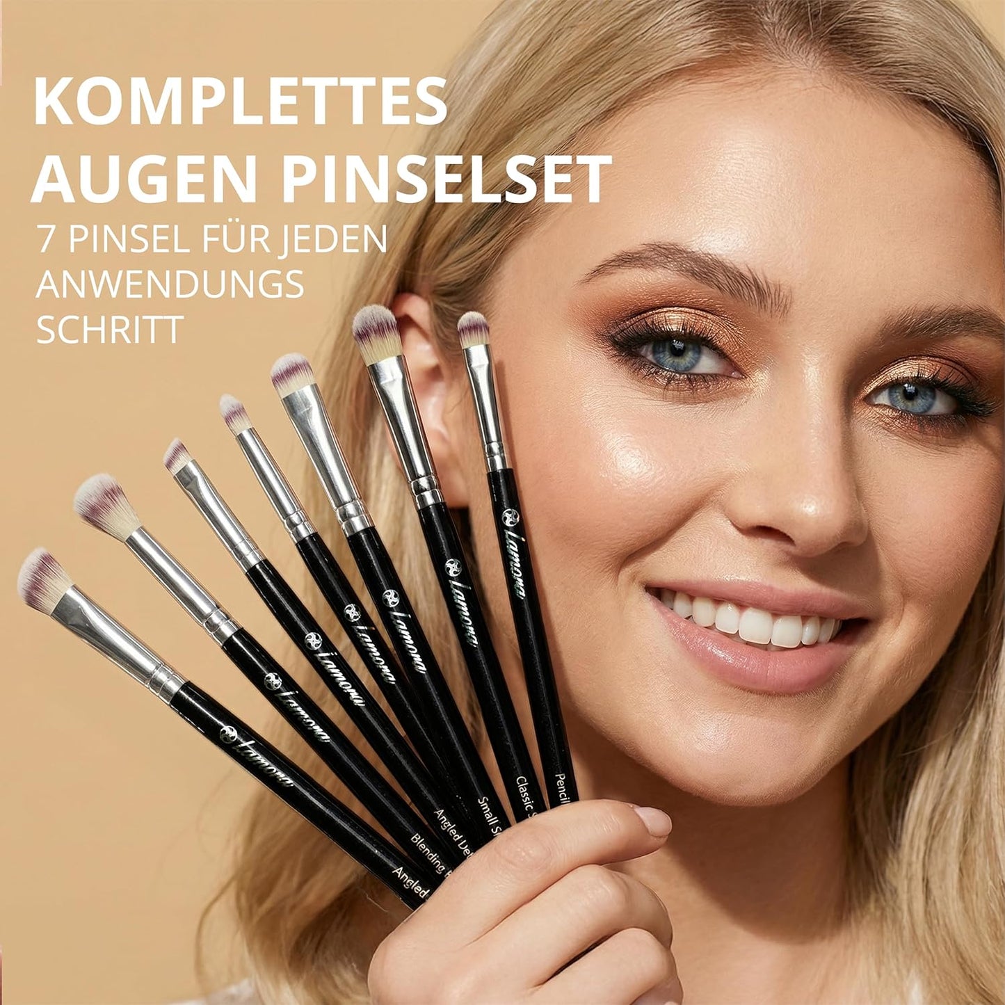 Lidschatten Pinselset - Lamora Beauty