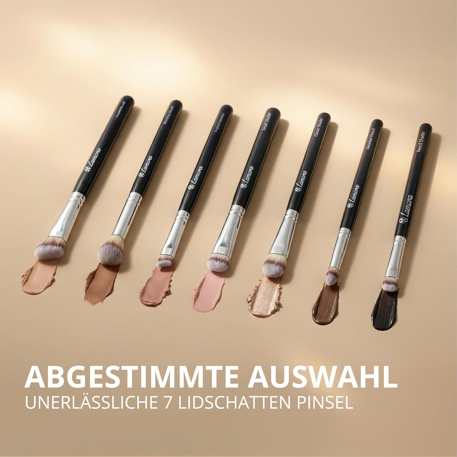 Lidschatten Pinselset - Lamora Beauty