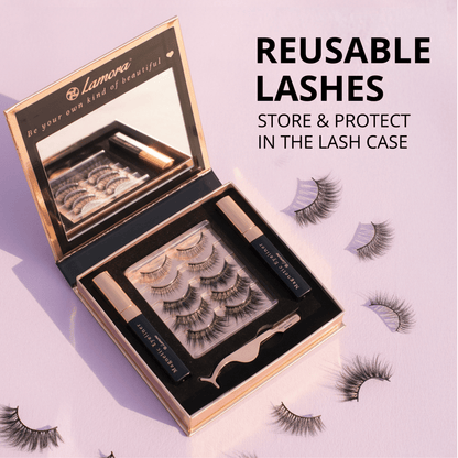 Magnetic Eyelashes Set - Lamora Beauty
