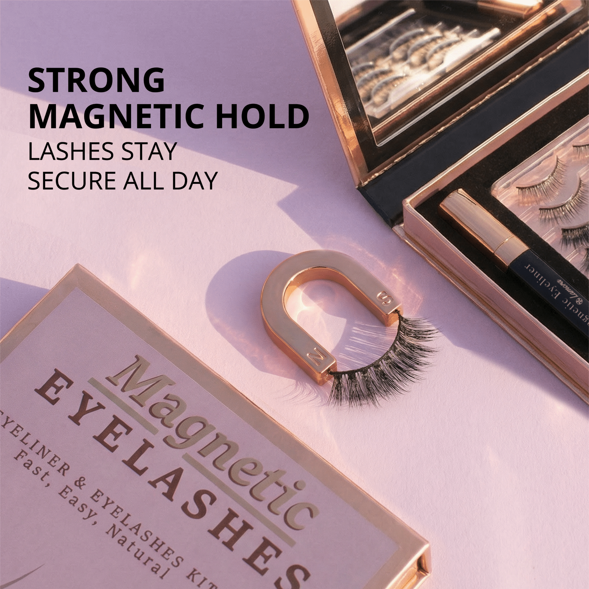 Magnetic Eyelashes Set - Lamora Beauty