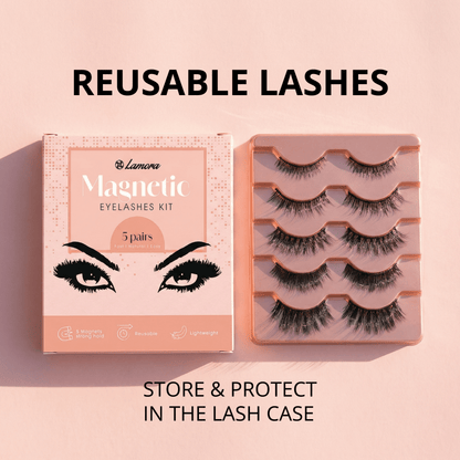 Magnetic Eyelashes Set - Lamora Beauty