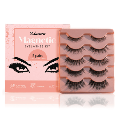 Magnetic Eyelashes Set - Lamora Beauty