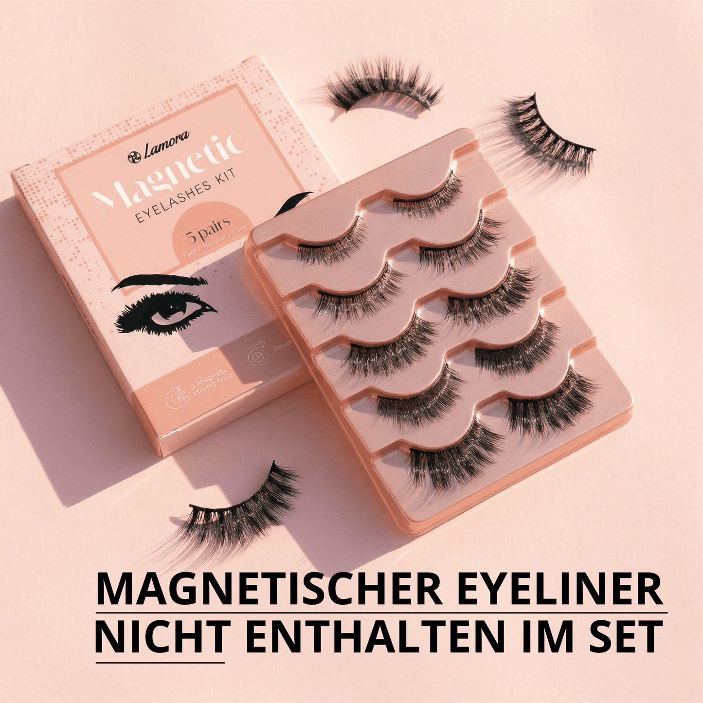 Magnetische Wimpern - Lamora Beauty