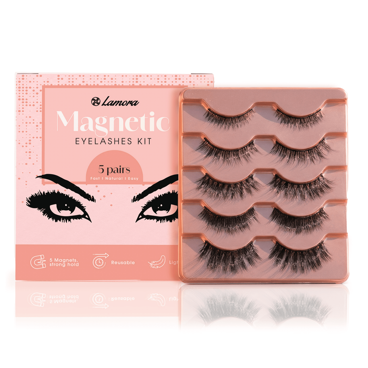 Magnetische Wimpern - Lamora Beauty
