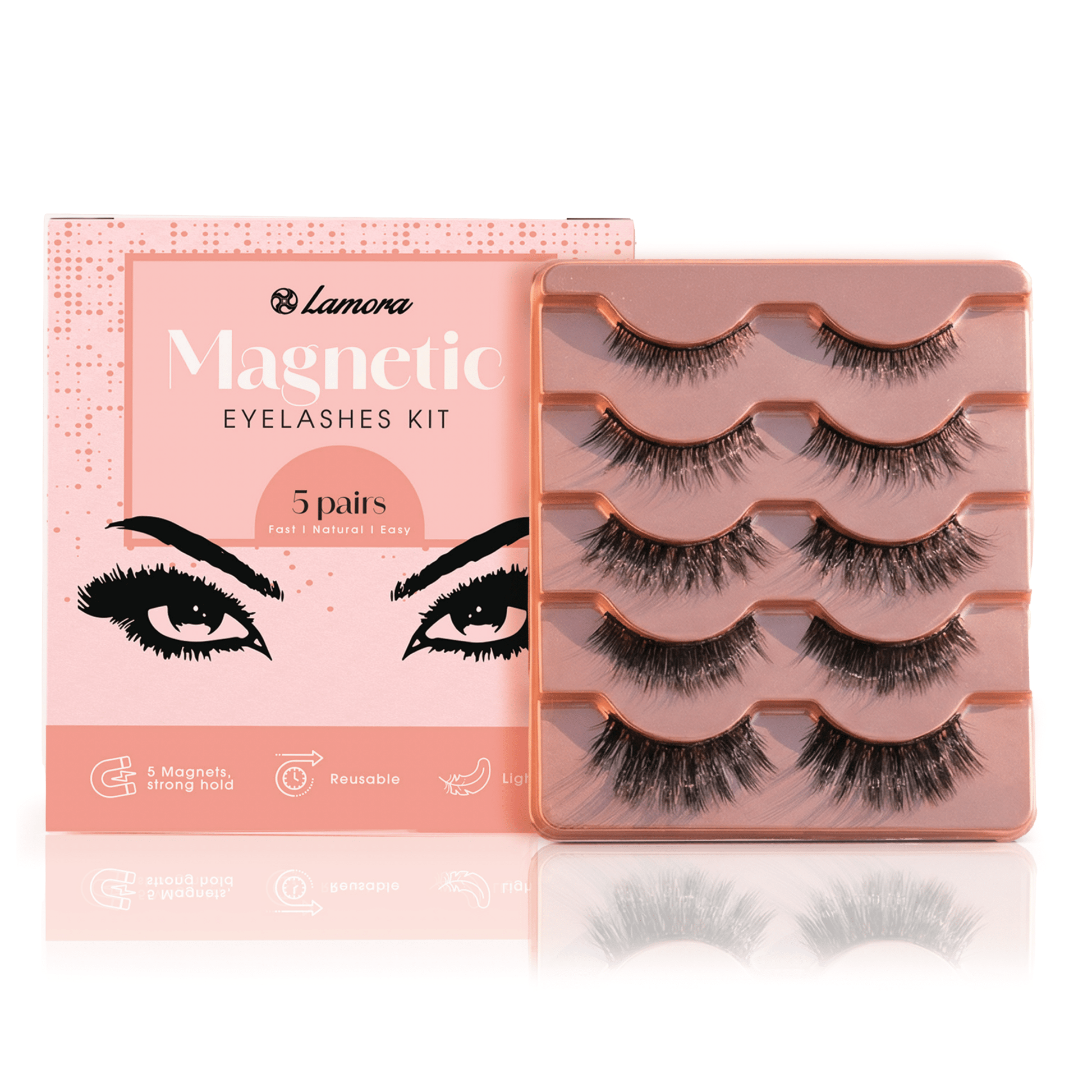 Magnetische Wimpern - Lamora Beauty