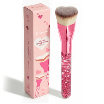 Foundation Brush Heart Pink