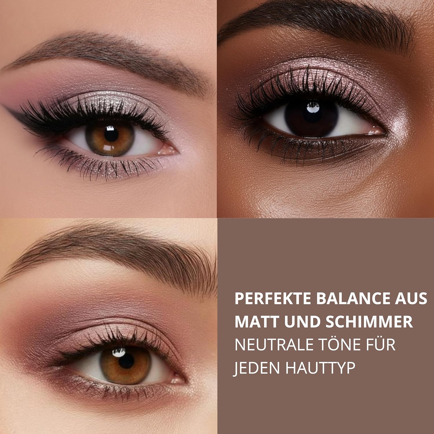Nude Lidschatten Palette - Lamora Beauty
