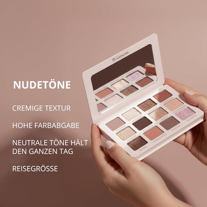 Nude Lidschatten Palette - Lamora Beauty