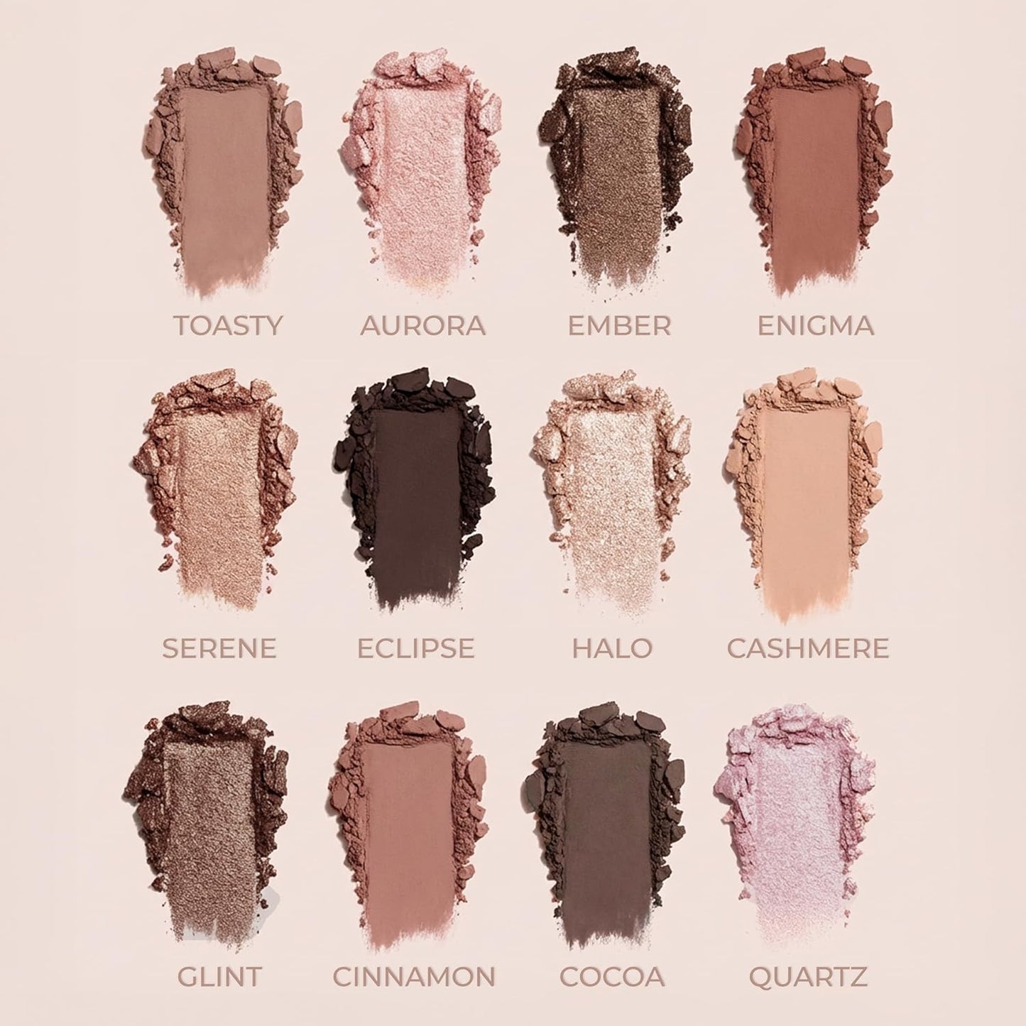 Nude Lidschatten Palette - Lamora Beauty