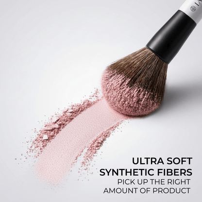 Powder & Bronzer Duo Brush - Lamora Beauty