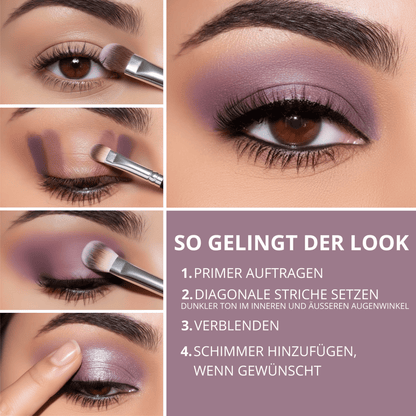 Purple Lidschatten Palette - Lamora Beauty