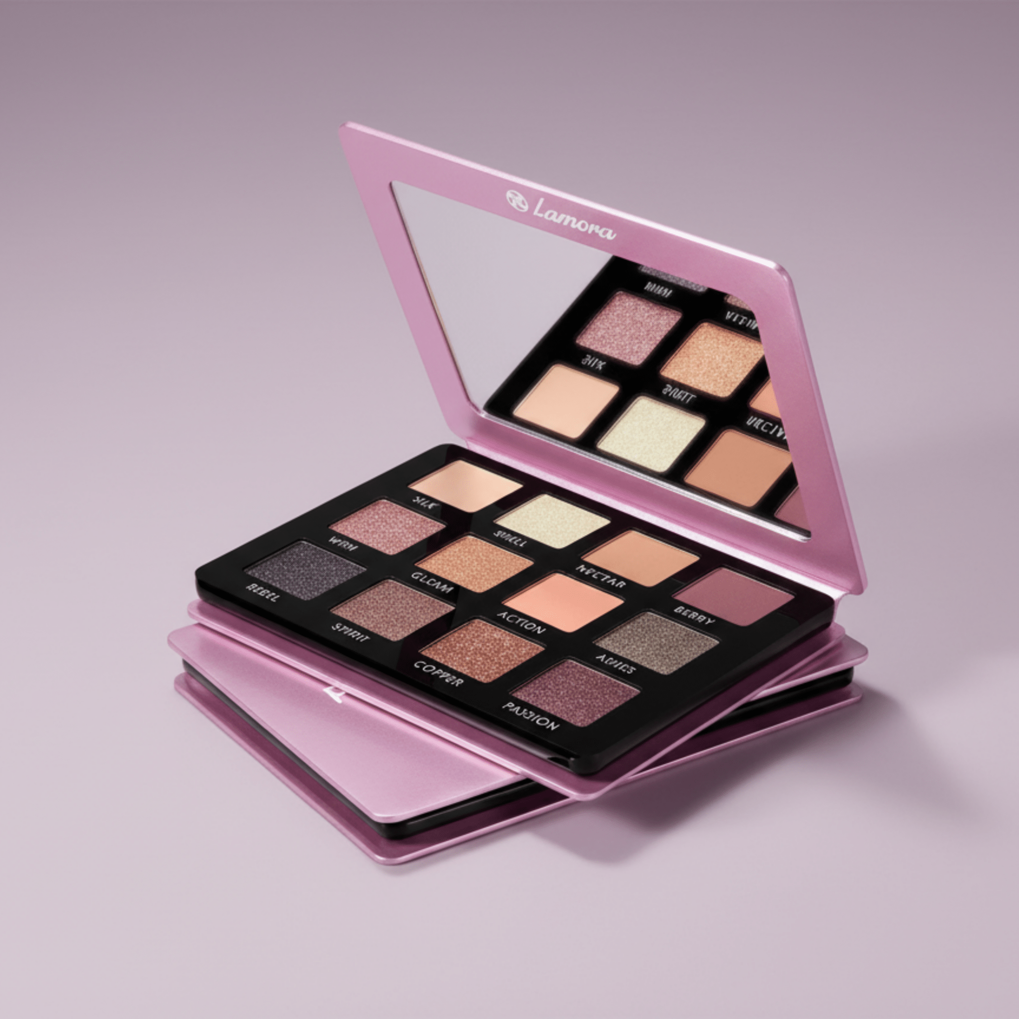 Purple Lidschatten Palette - Lamora Beauty