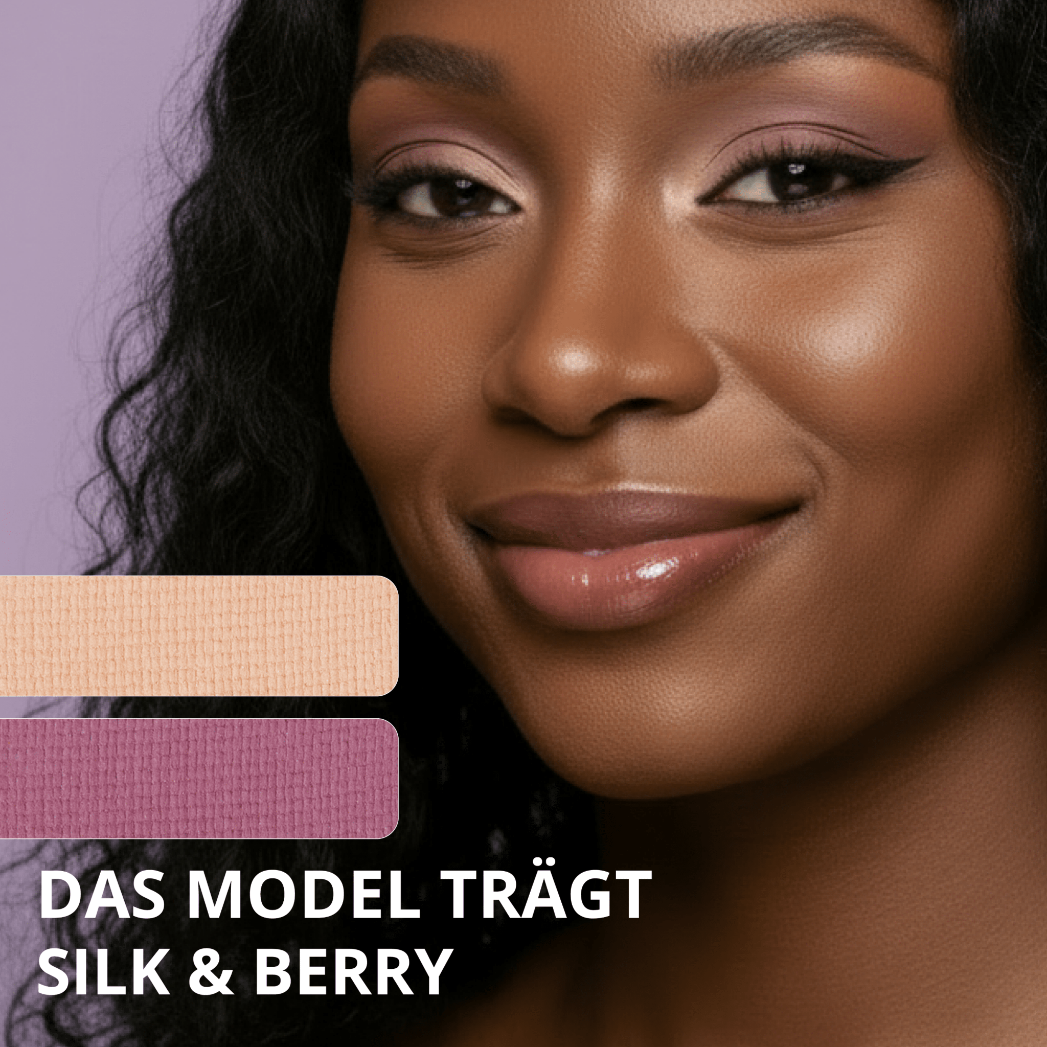 Purple Lidschatten Palette - Lamora Beauty