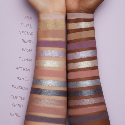 Purple Lidschatten Palette - Lamora Beauty