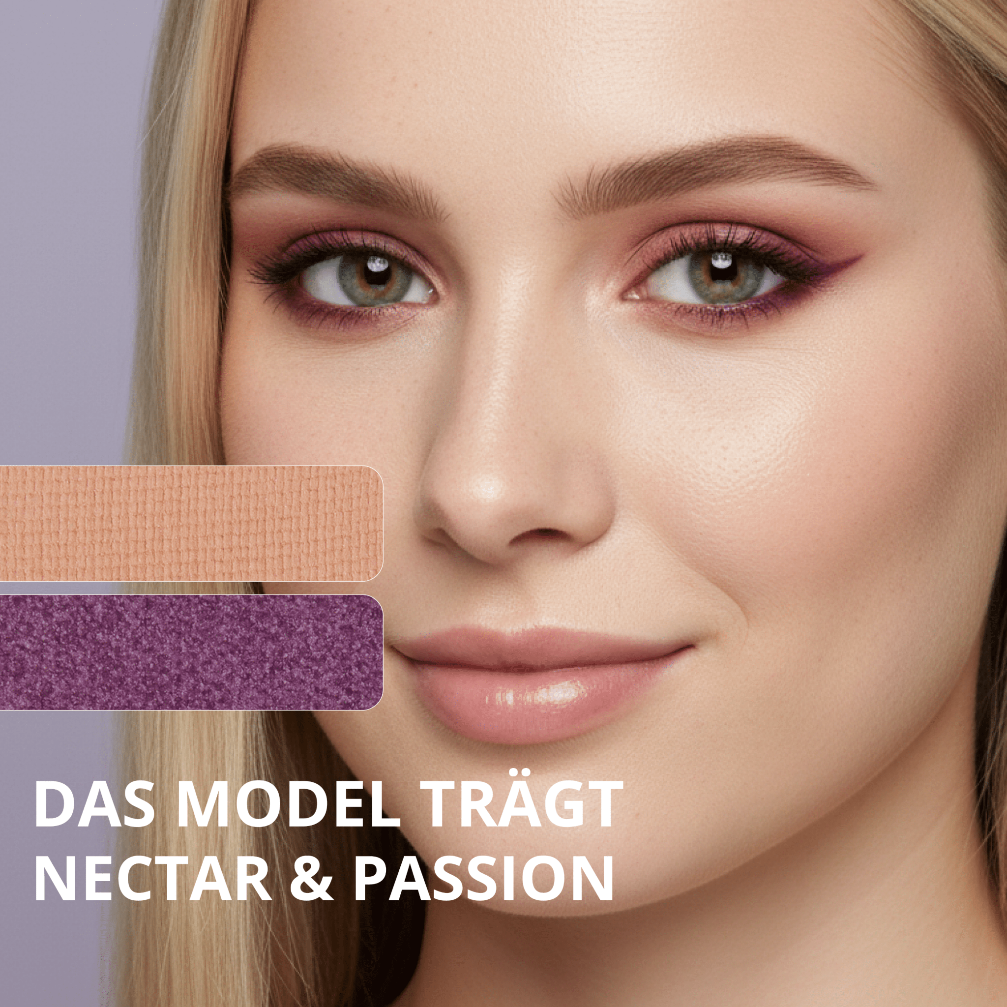 Purple Lidschatten Palette - Lamora Beauty