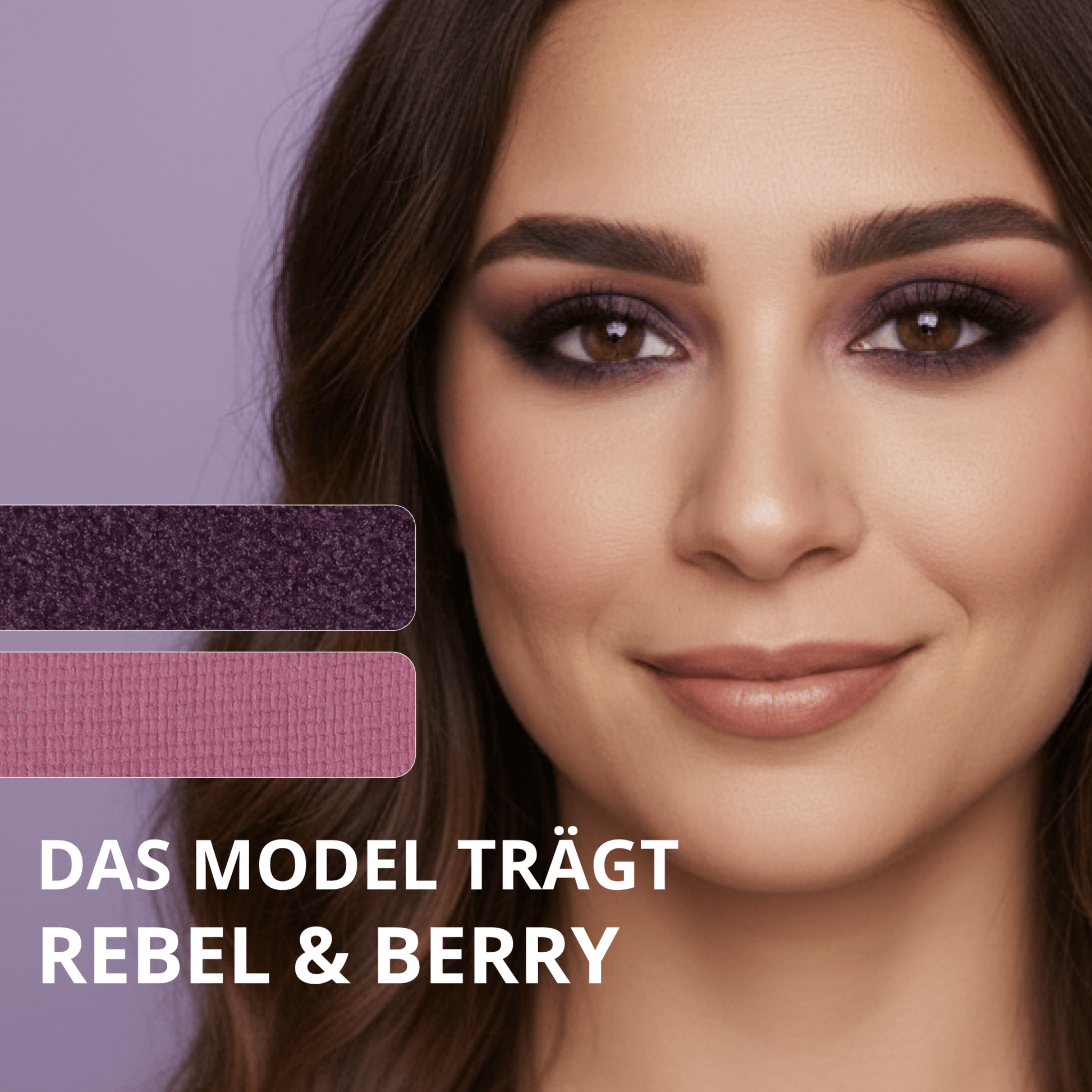 Purple Lidschatten Palette - Lamora Beauty