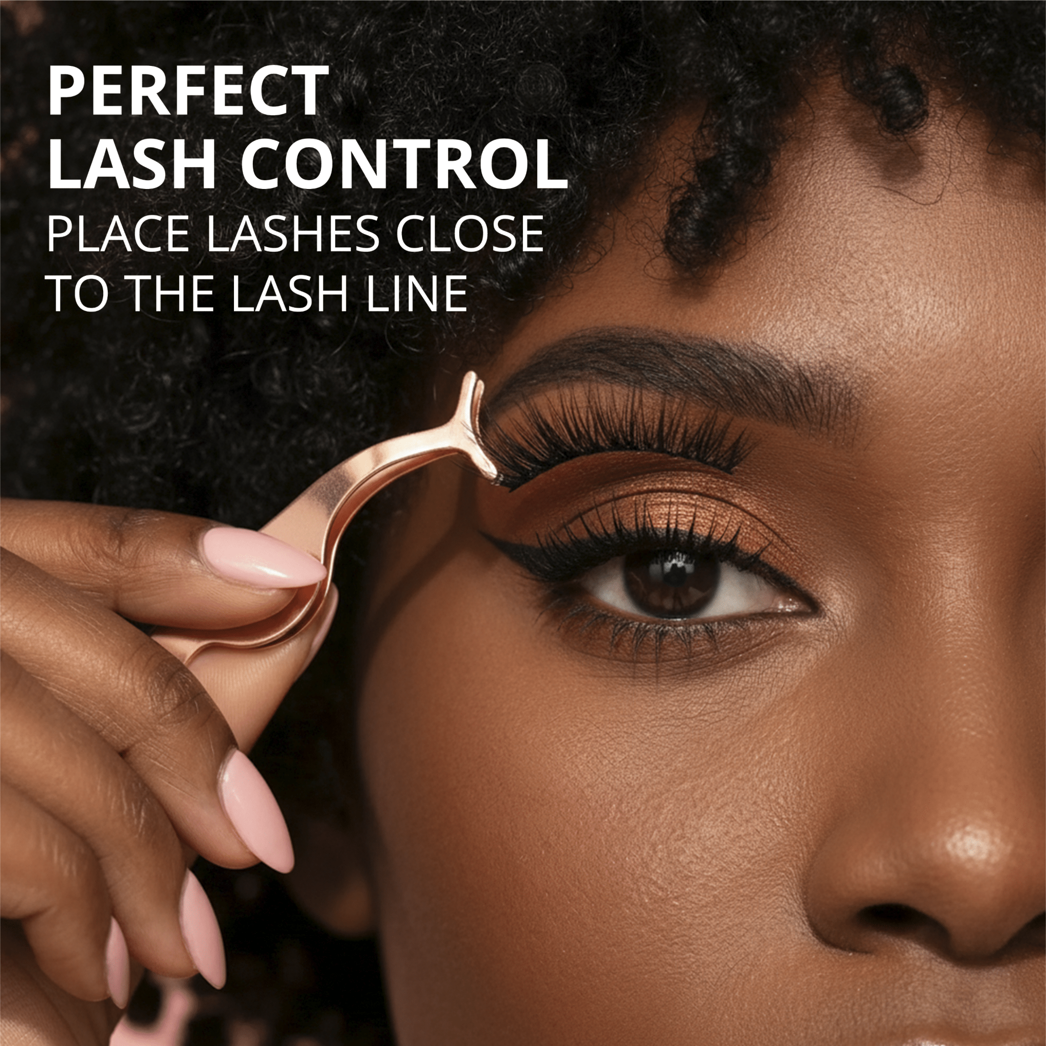Tweezer For False Lashes - Lamora Beauty