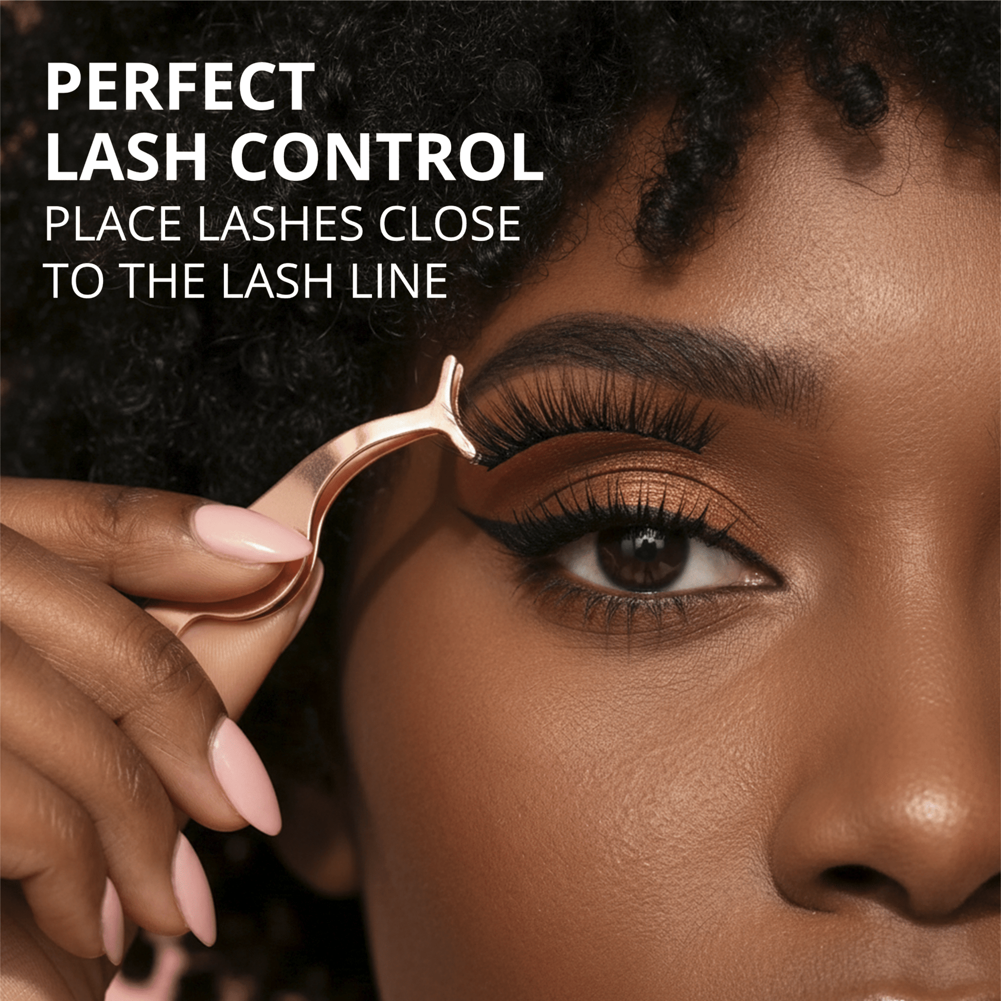 Tweezer For False Lashes - Lamora Beauty