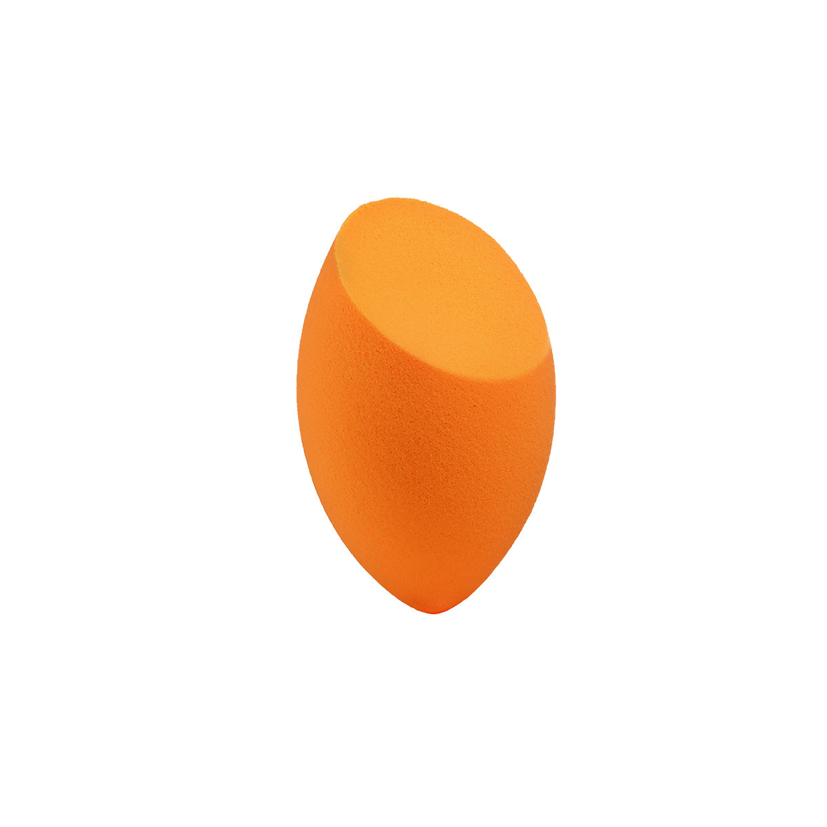 Orange Slanted Makeup Application Sponge from Lamora Beauty