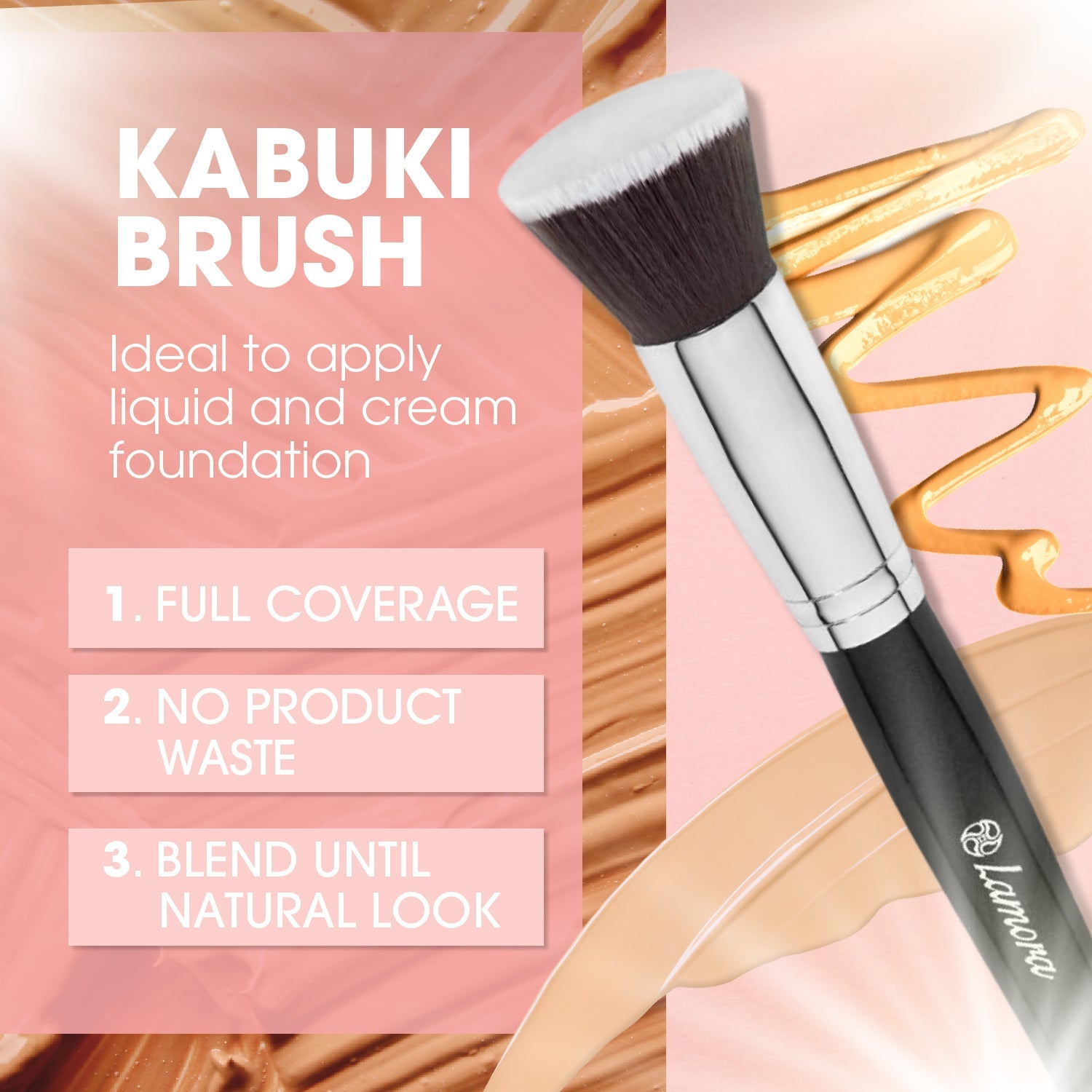 Essentials Brush Set Black - Lamora Beauty