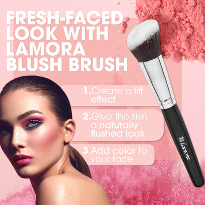 Essentials Brush Set Black - Lamora Beauty