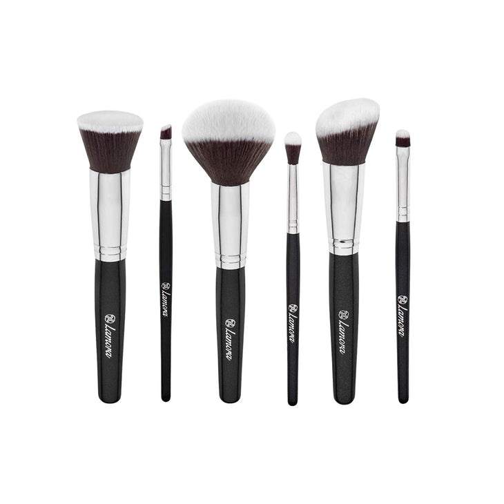 Essentials Brush Set Black - Lamora Beauty