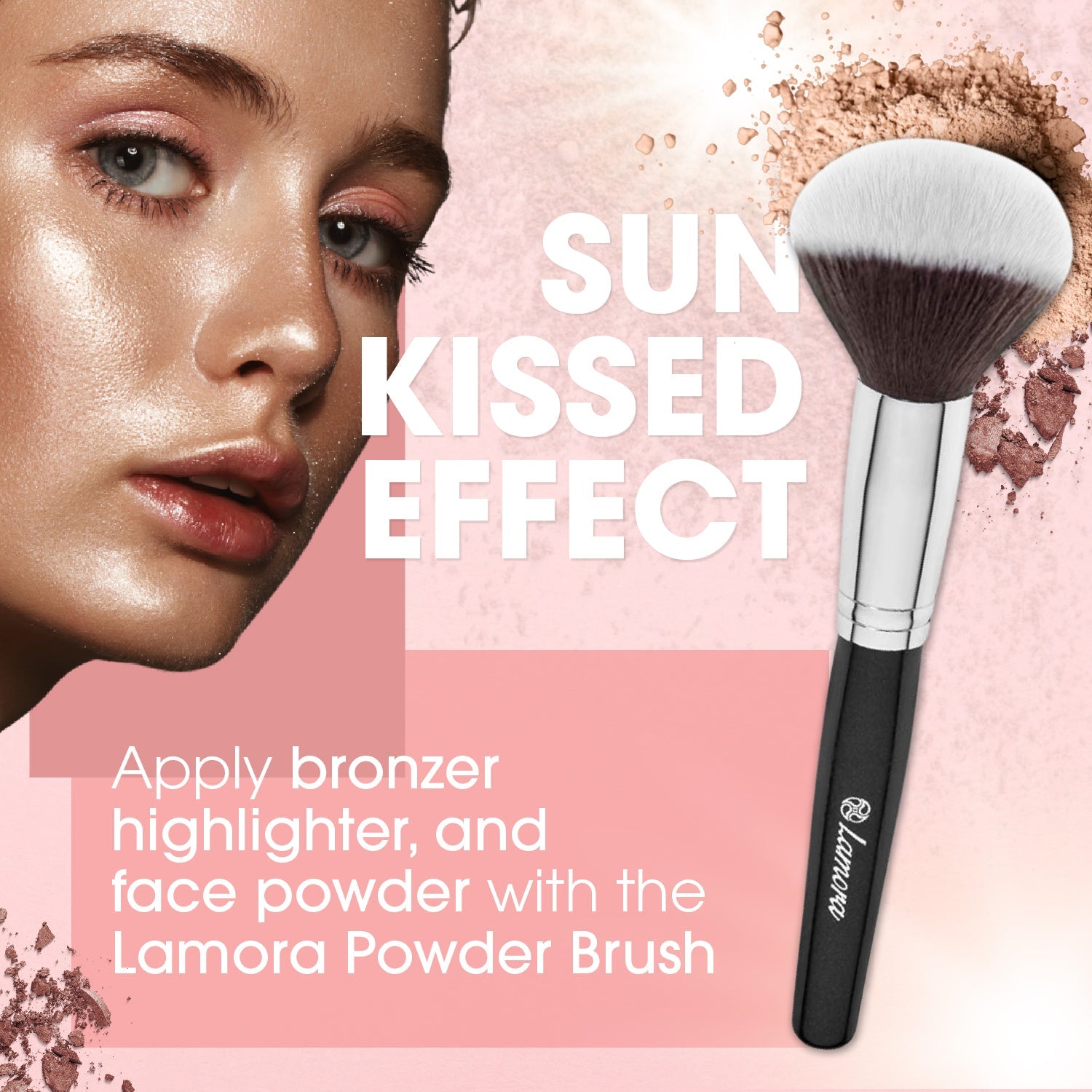 Essentials Brush Set Black - Lamora Beauty