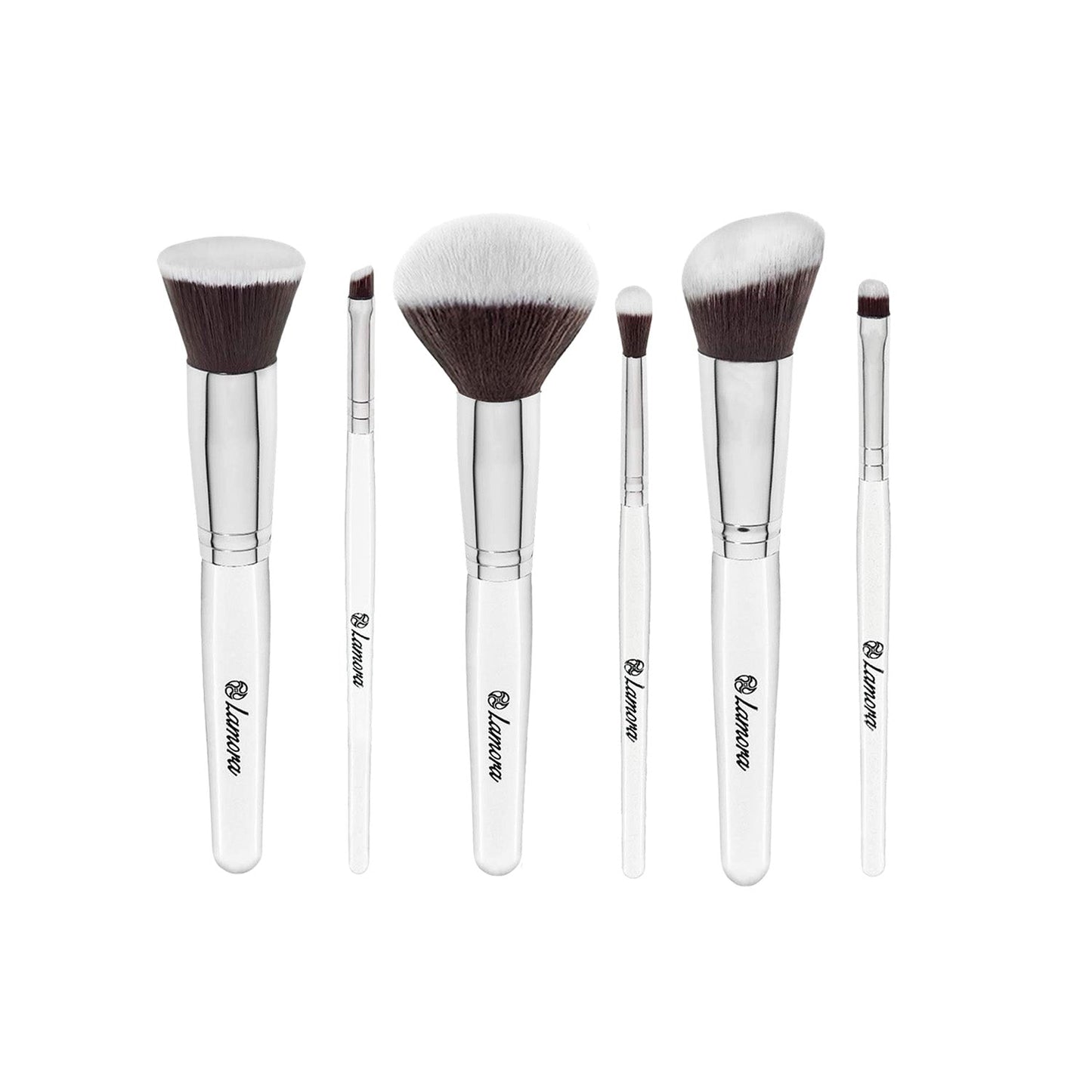 Essentials Brush Set White - Lamora Beauty