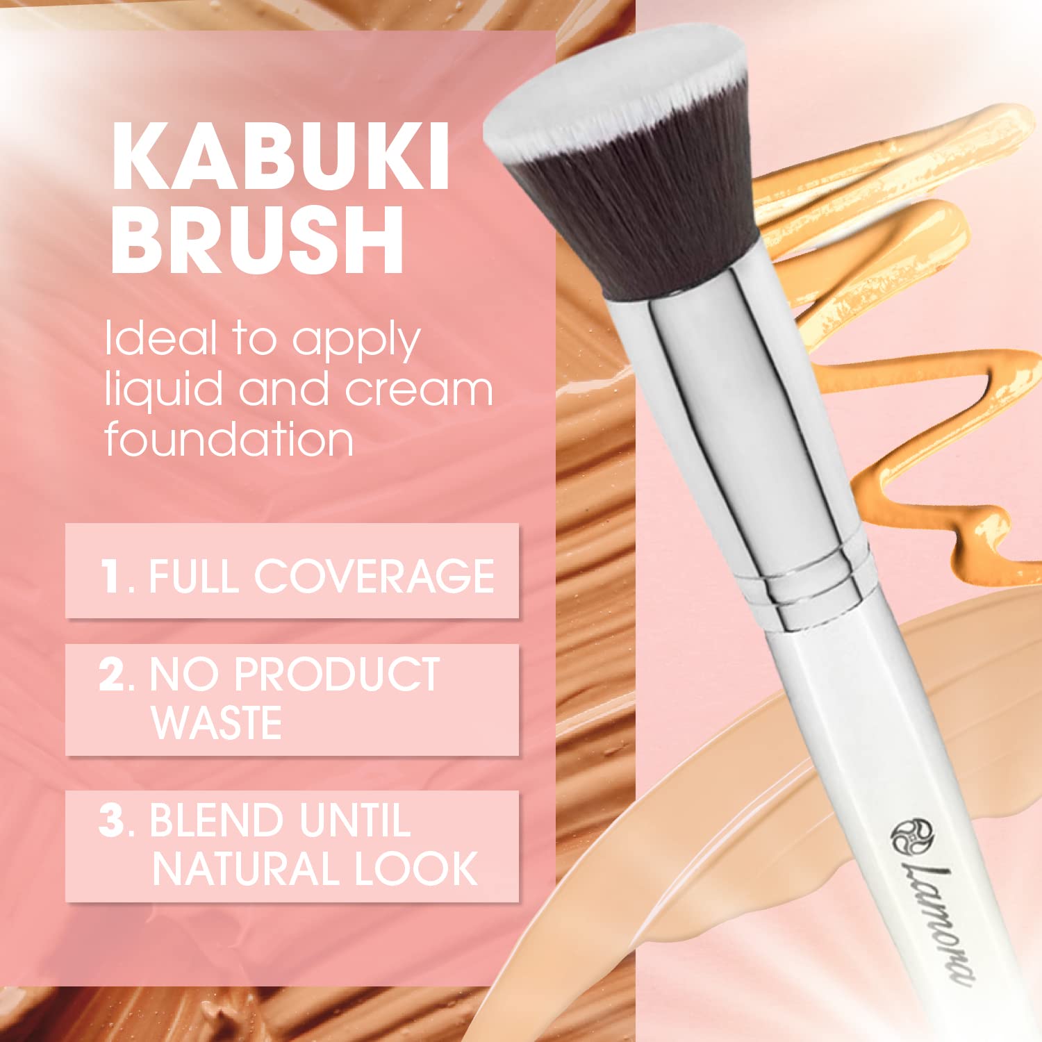 Essentials Brush Set White - Lamora Beauty