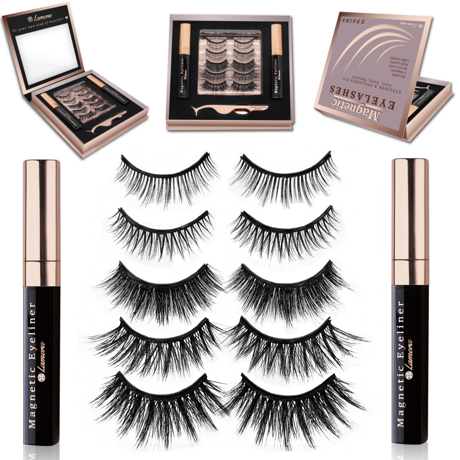 Eyeshadow Brush Set Black – Lamora Beauty